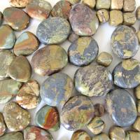 Large Bead Lot of Various Jasper and Smoky Quartz Stones for Jewelry Making in Earth Tone Colors - Craft Beading Supplies