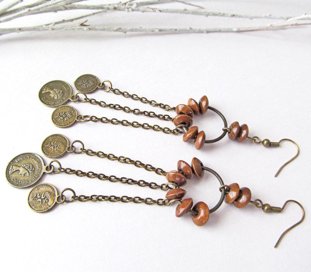 Large chandelier earrings costume jewelry store