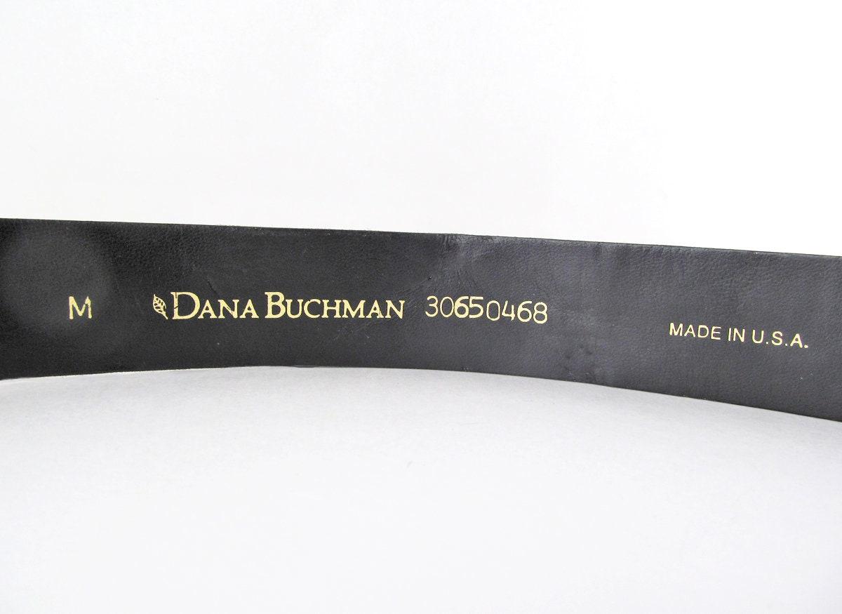 Vintage Dana Buchman Faux Fur Giraffe Animal Print Belt - Women's Waist Belt Size Medium - Designer Fashion Accessories