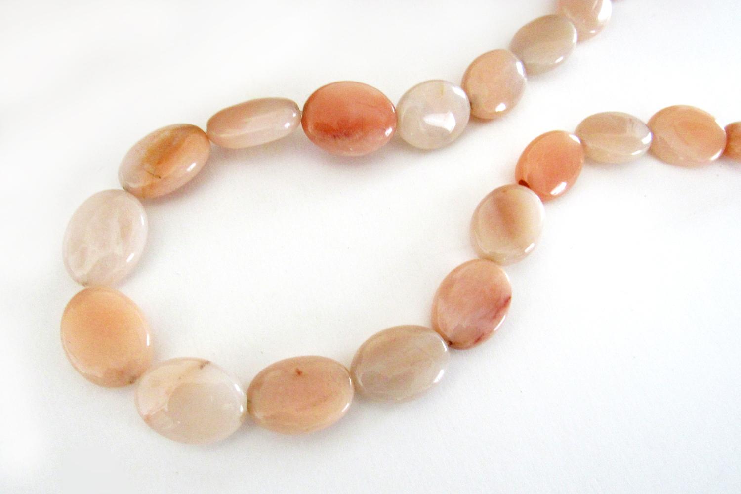 Large Bead Lot for Jewelry Making / Beading - Orange Fire Agate - Red Line Marble - Peach Agate Beads